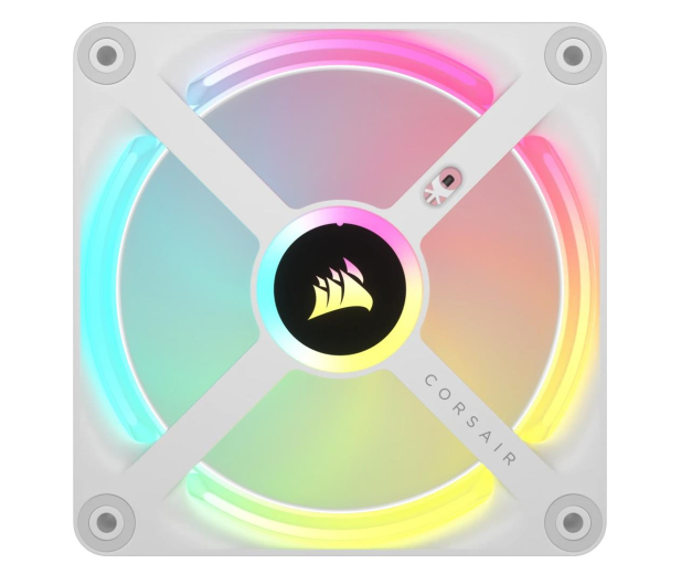 CORSAIR iCUE LINK QX120 PWM RGB White Triple Pack 3x120mm CO-9051006-WW - 1159829 - zdjęcie 2